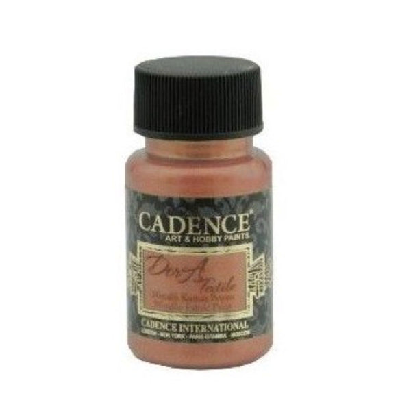 Pintura Textil Metalizada Dora- Naranja Dot1156 Cadence (50 Ml)