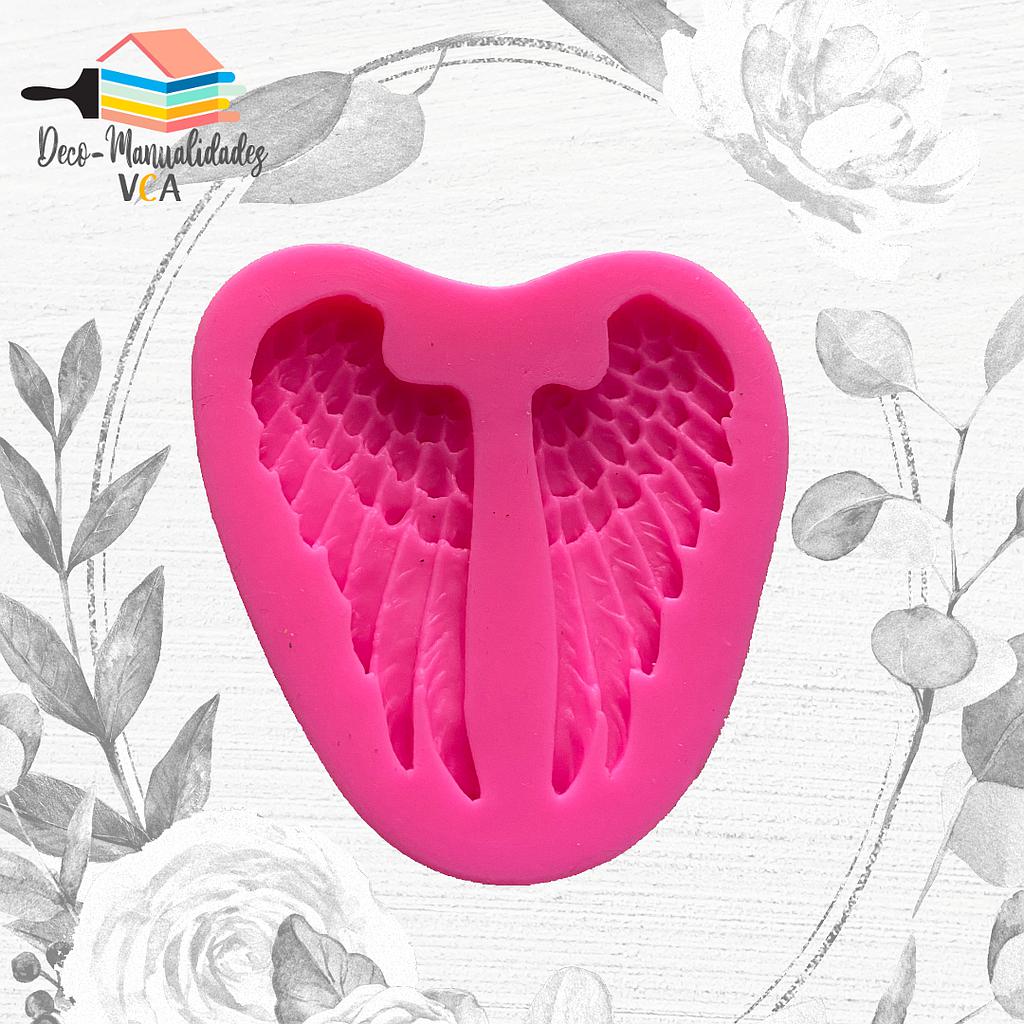 Molde Silicona - Alas Angel (6,8 X 6,6cm)