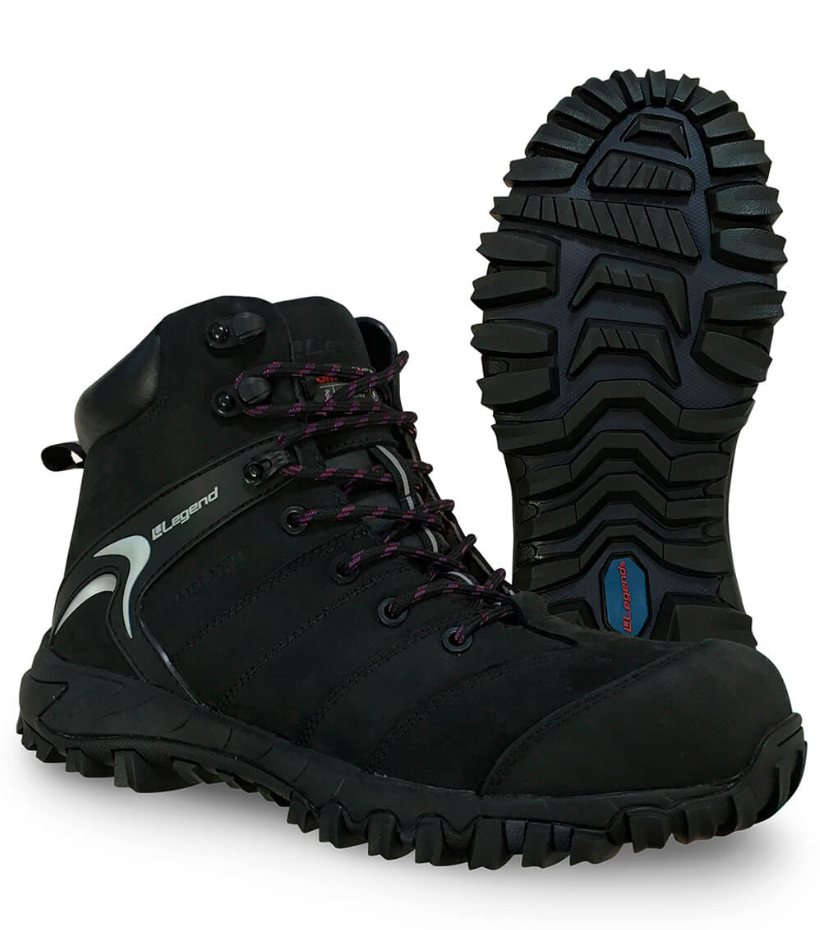 Zapato de Seguridad Legend LG-120 Raven Negro