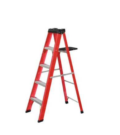 Escalera Fibra de Vidrio 4 Peldaños