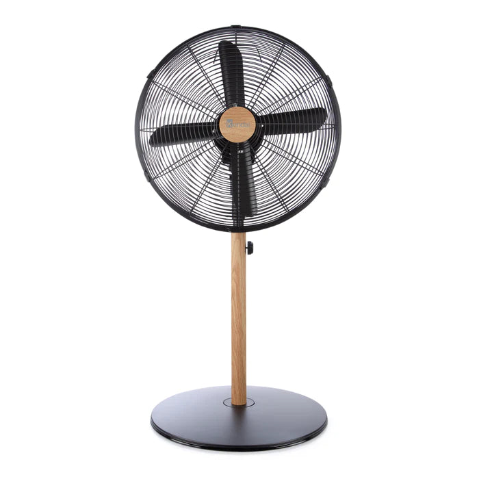 Ventilador de Pie 16 Pulgadas Metal Madera Kendal Kzf-1616