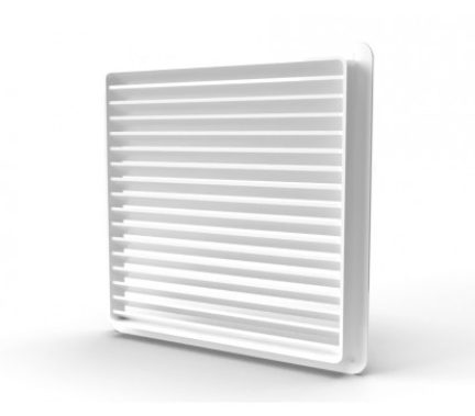 Celosia con Pestaña 17X17 Blanca