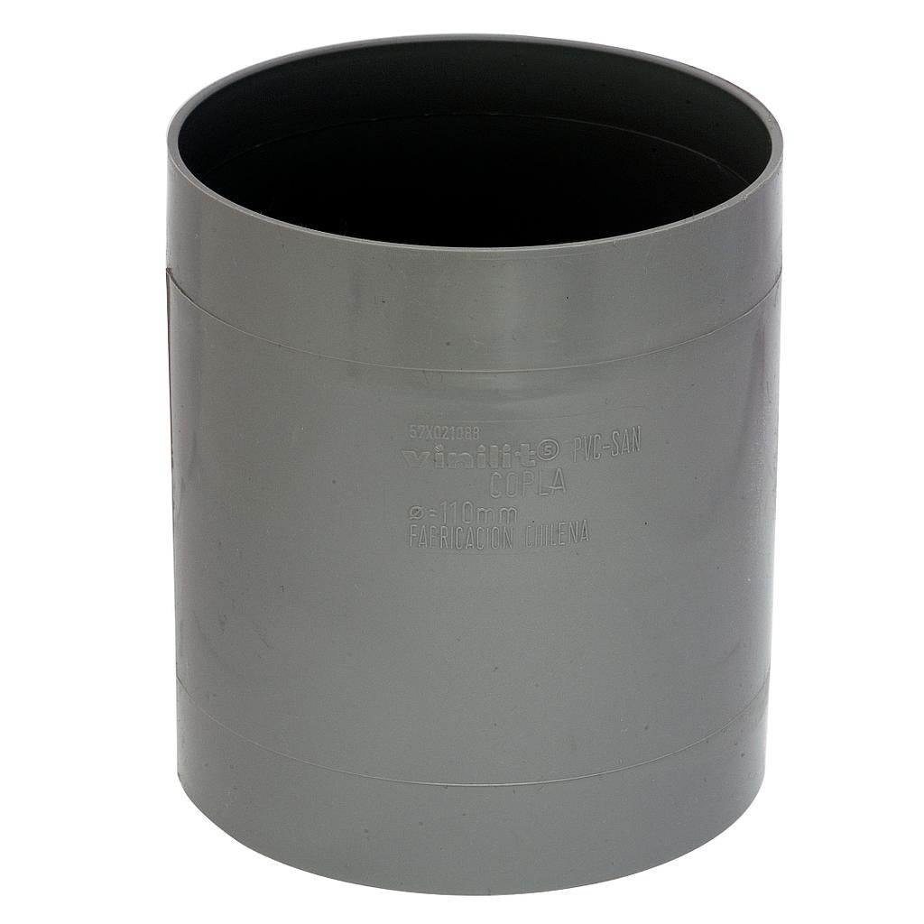 Copla Pvc Sanitario 110 (Gris - Vinilit)
