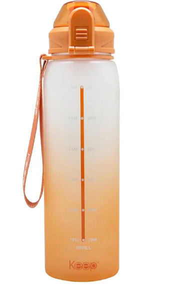 Botella medidas Rubber 1 L Keep