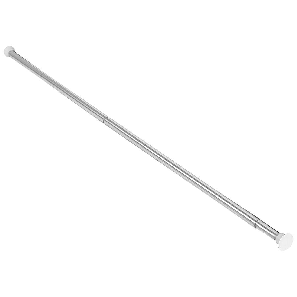 Barra Cortina 75-220cm Cromo