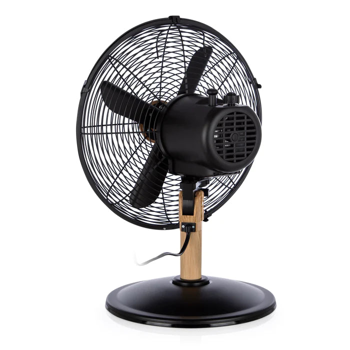 Ventilador de Mesa 12" Metal Madera Kendal Kzf-1214D