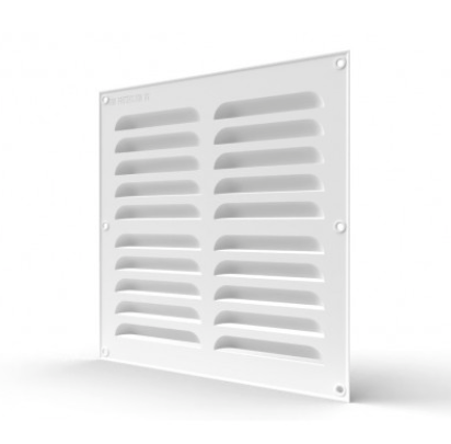 Celosia Plana Sobrepuesta 23X23 Blanca