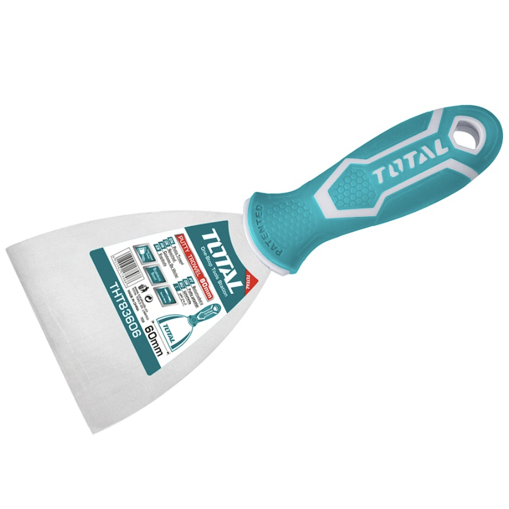 Espatula Inox 60 Mm Mango Fibra Industrial - Total