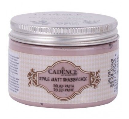 Pasta Relieve Shabby Chic S7 Ashy Rose - Cadence (150ml)