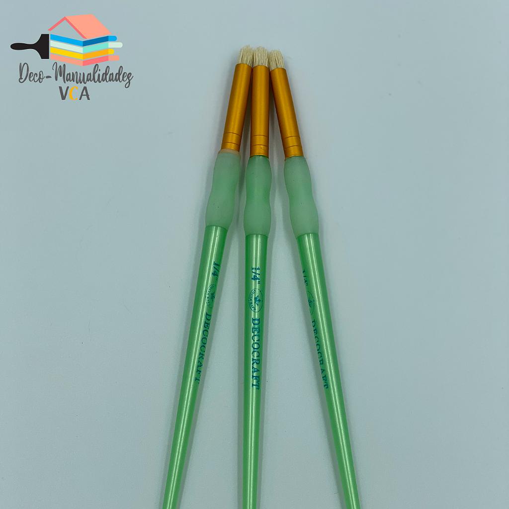 Pincel Ponceador 1/4" (6.30mm) - Decocraft