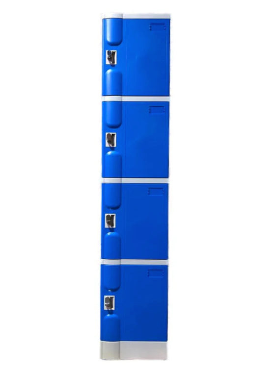 Locker Plastico Lkp 100-4 Azul Abs - ML