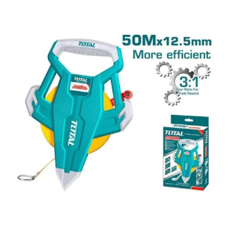 Cinta Metrica de Fibra de Vidrio 50 M x 12,5 MM