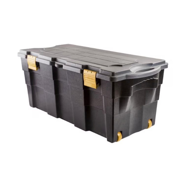 Caja de Herramienta 100L con ruedas - Negro/Gris 0350410V