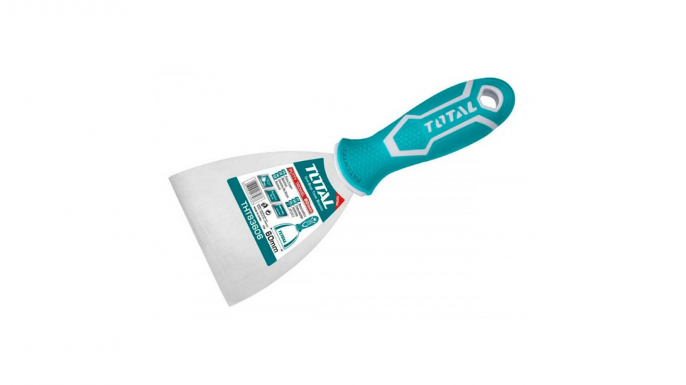 Espatula Inox 80 Mm Mango Fibra Industrial - Total