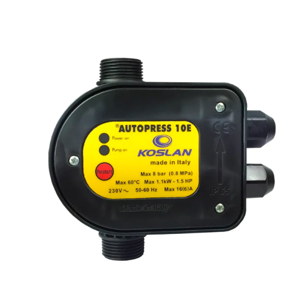Control Electrico Watertech Autopress 10e 8a 220v