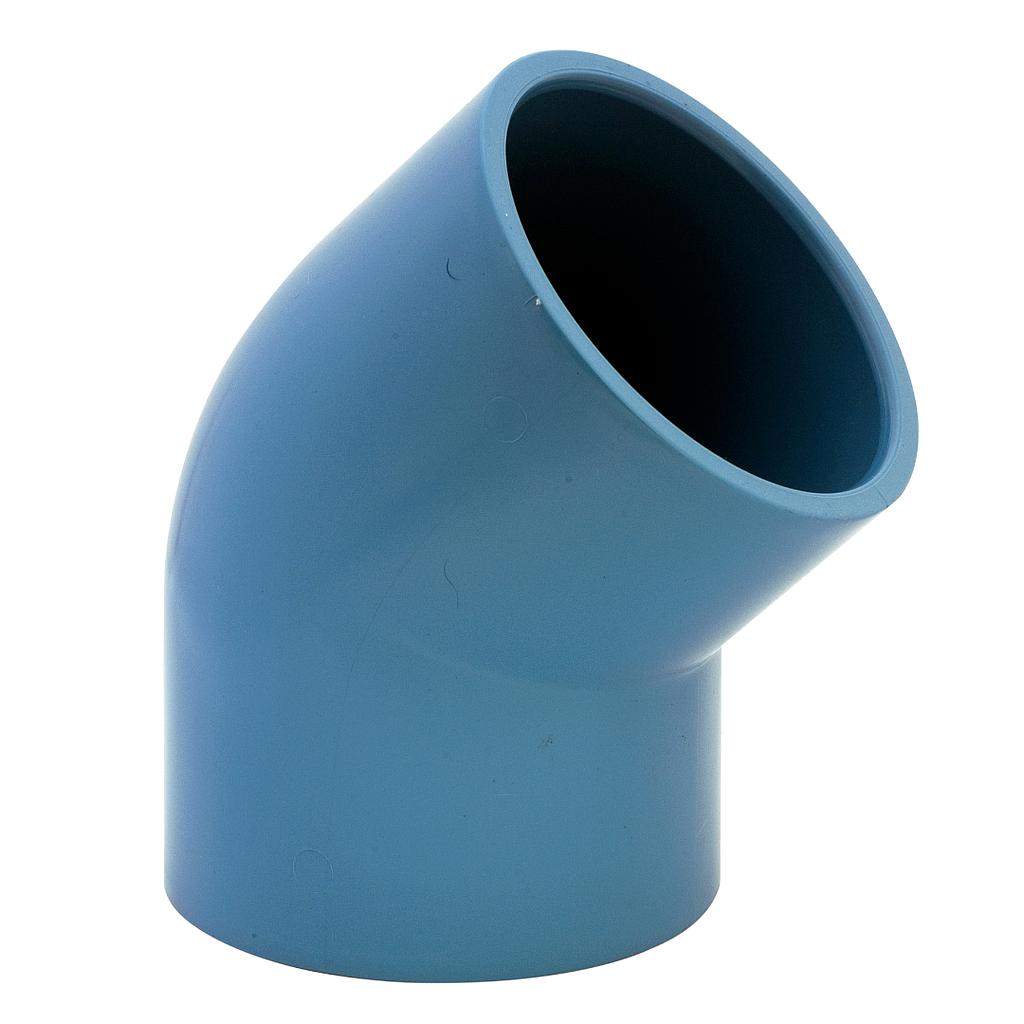 Codo Presion 90x45 C/Cem C10 (Celeste - Era)