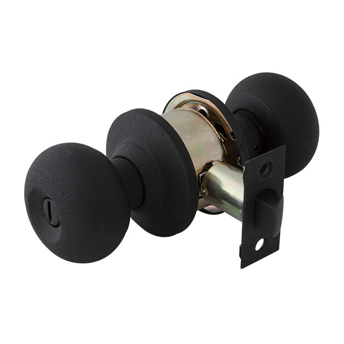 Cerradura Cilindrica Oister 101 Baño Negro