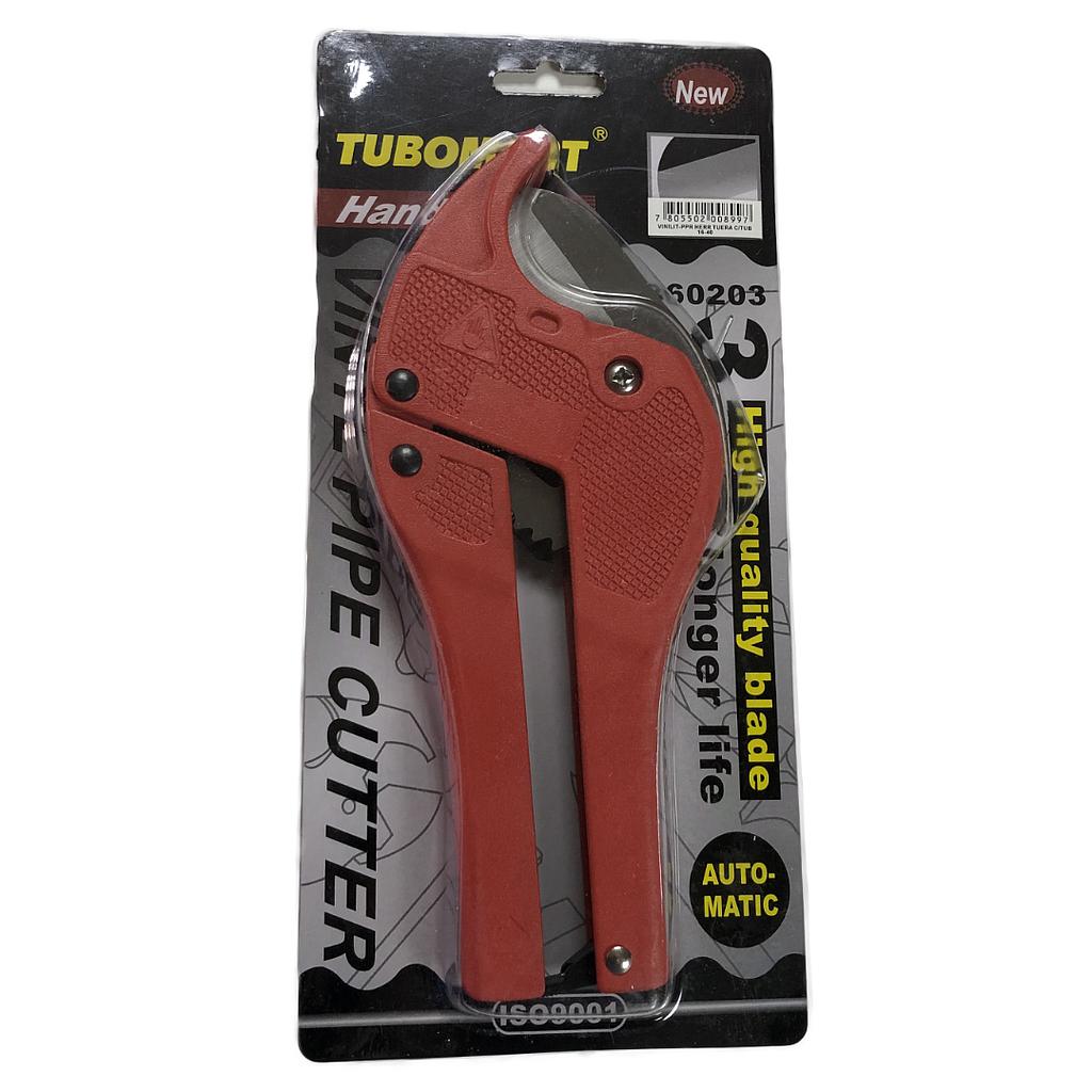 Tijera Corta Tubo Ppr 16-40 Mm (Roja)