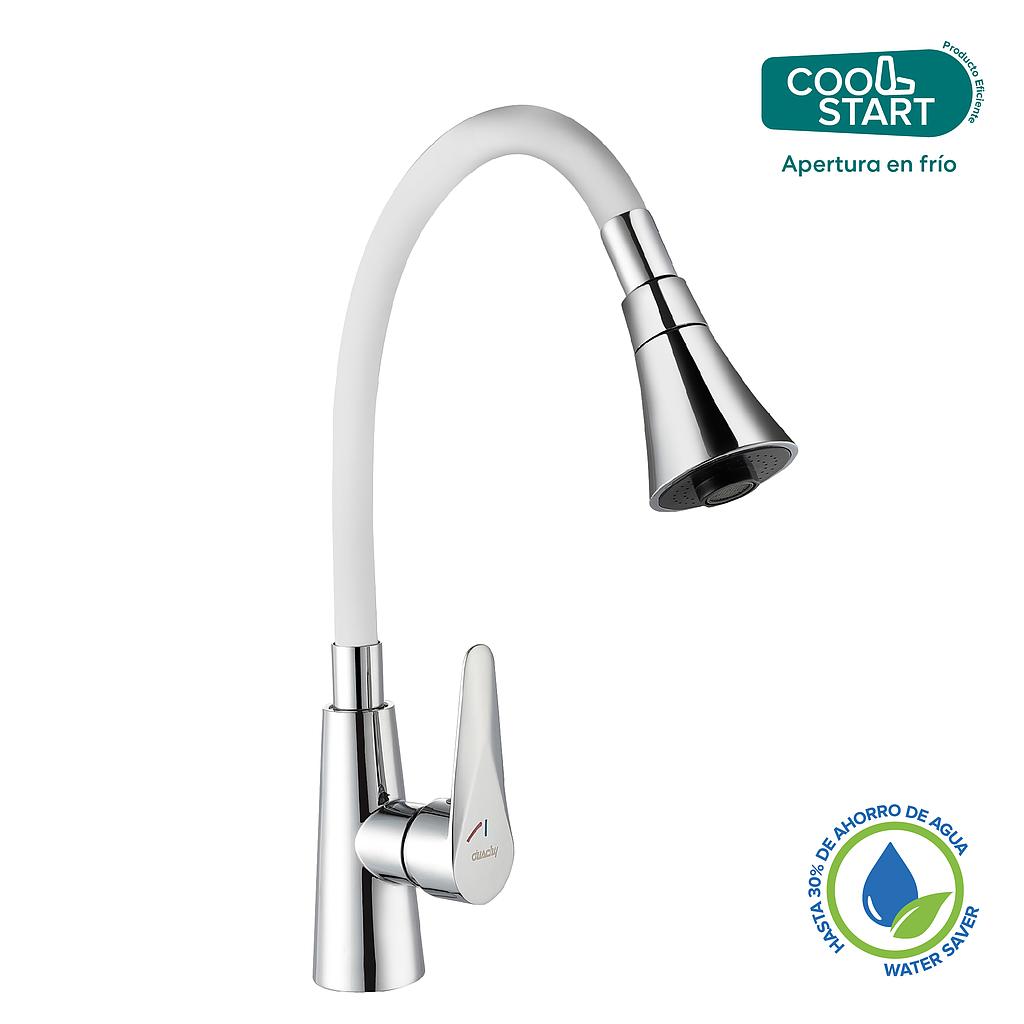 Monomando Cocina Flex Blanco Coolstart