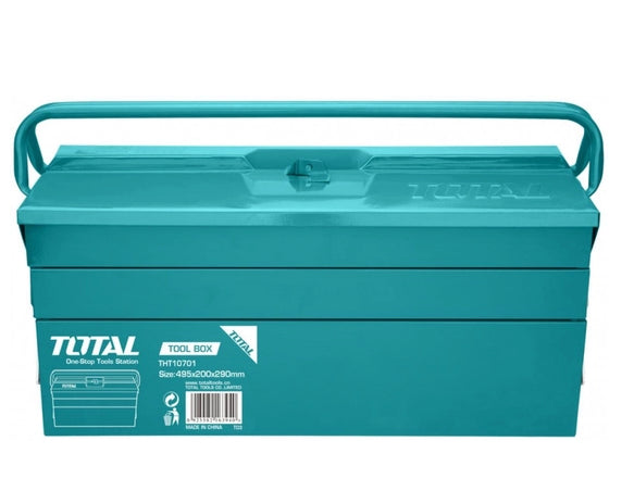 Caja De Herramientas Metalica 50x20x29INT THT10701 - Total