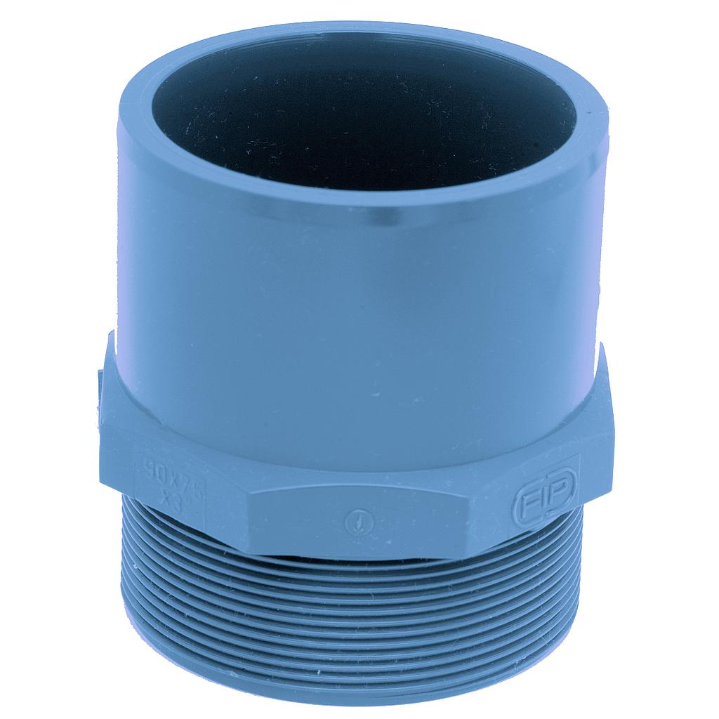Terminal Cem/He 25/20x1/2 C10 (Celeste - Vinilit)