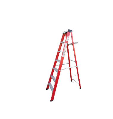 Escalera Fibra de Vidrio 6 Peldaños