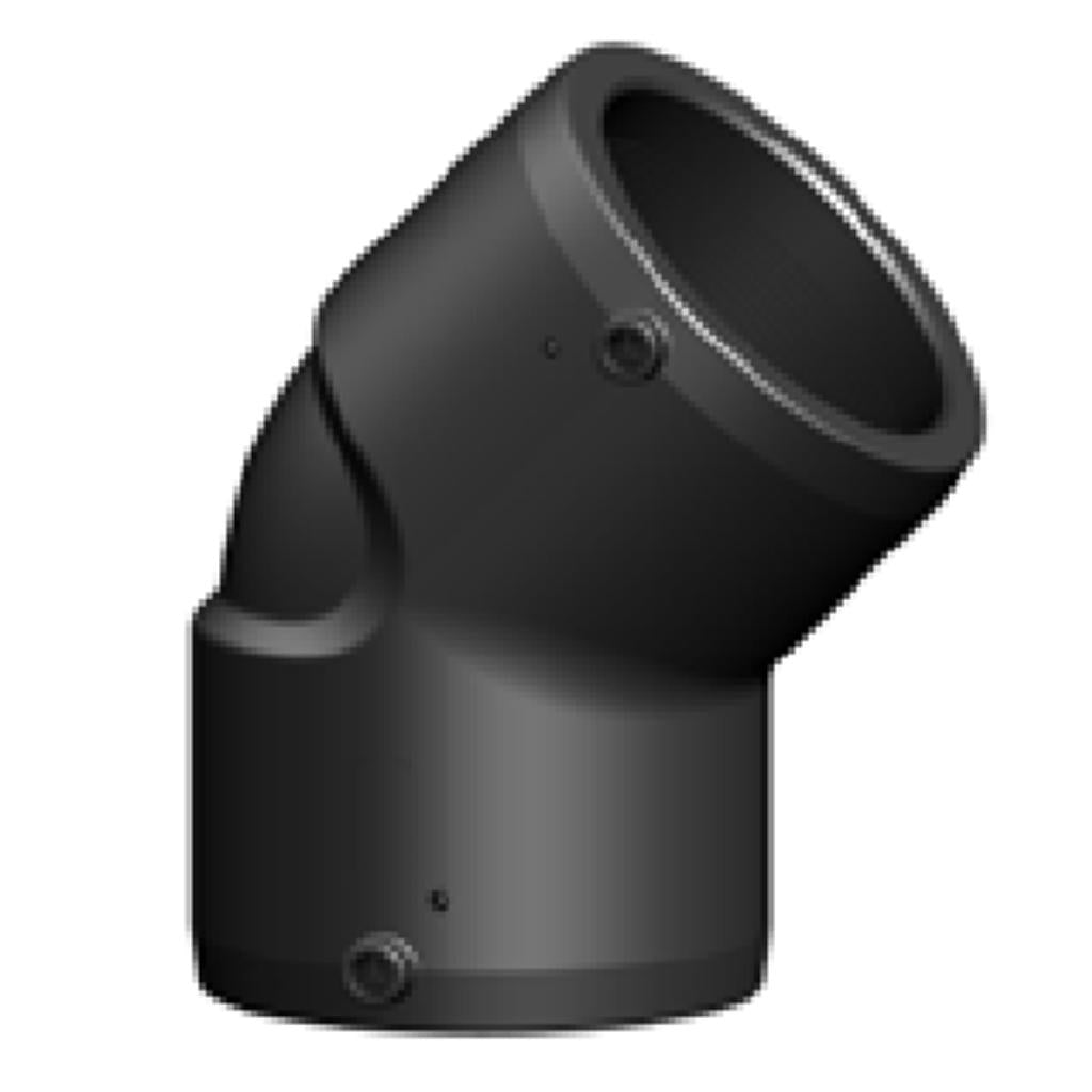 Codo Ef Hdpe 75x45° Pn16