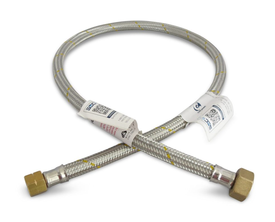 Flexible de gas Hi Hi 3/8 x 3/8 100 cms