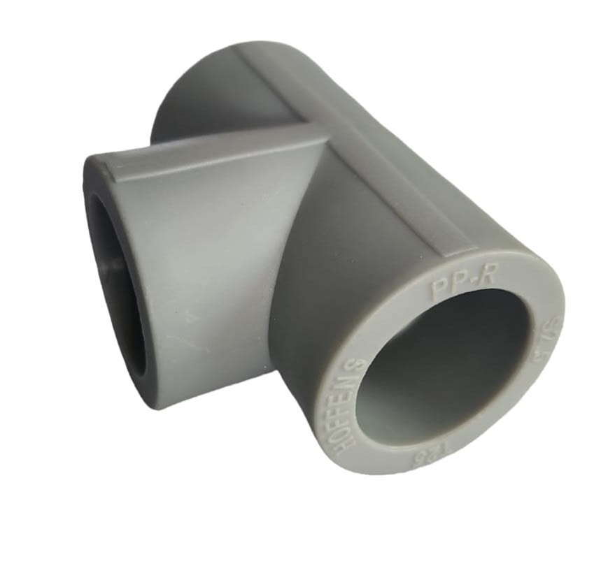 Tee Ppr Reducción 110x110x50 (Gris - Hoffens)