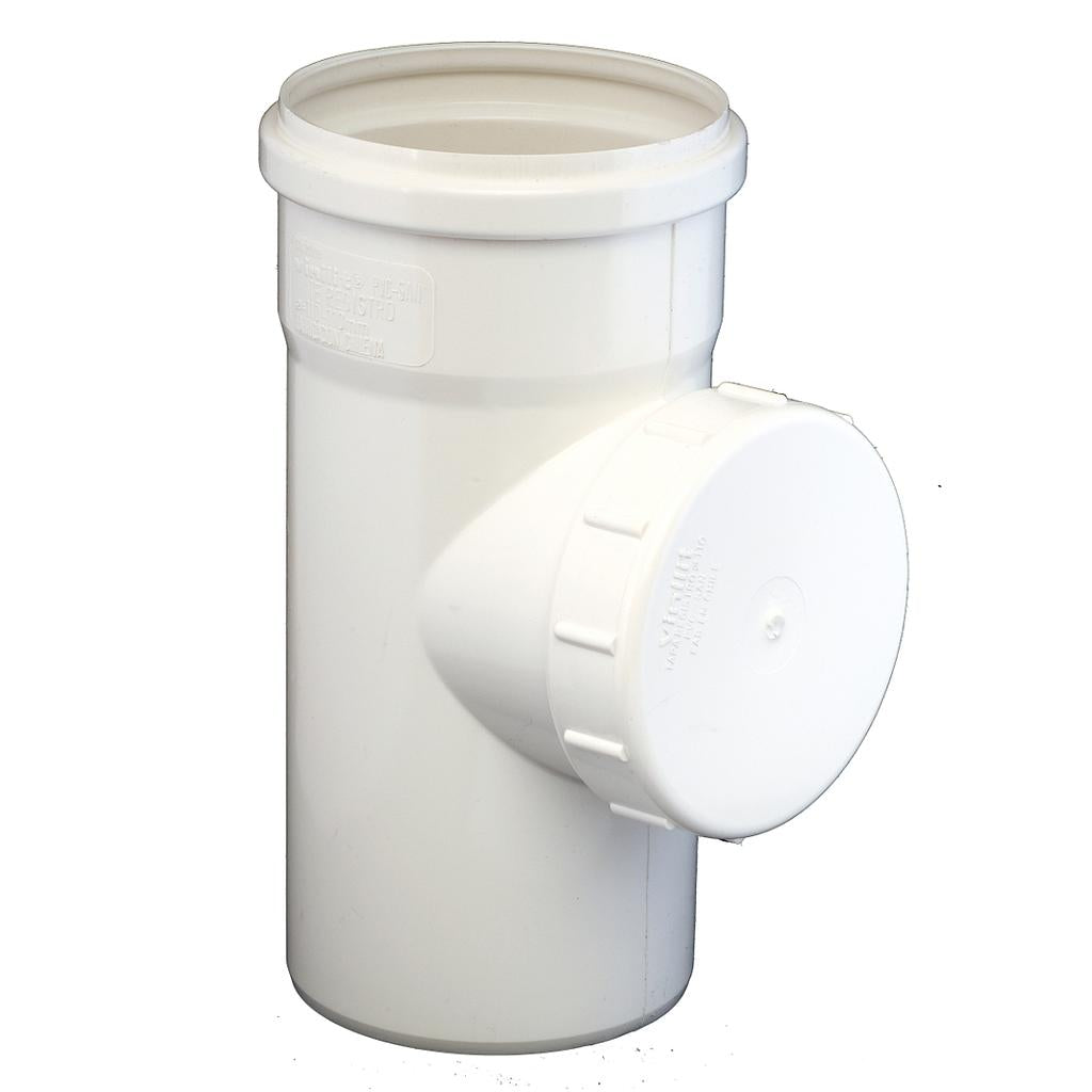 Tee Registro S 75 Blanco Cg