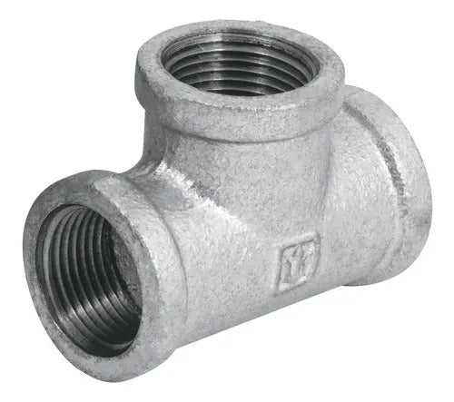 Tee Galvanizada 4" Bsp