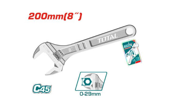 Llave Francesa 8"  INT THT101083
