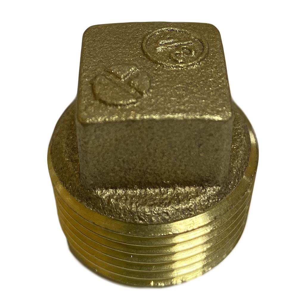 Tapón Macho Bronce 1
