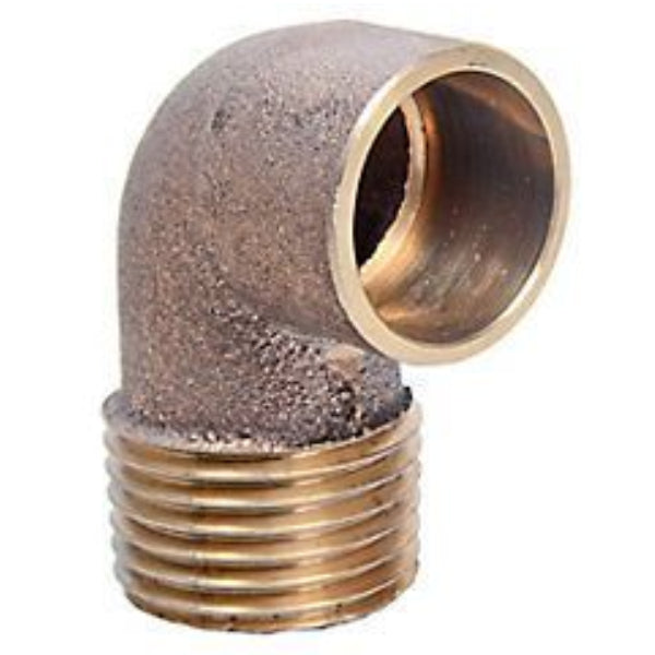 Codo Bronce So He 1/2x3/4