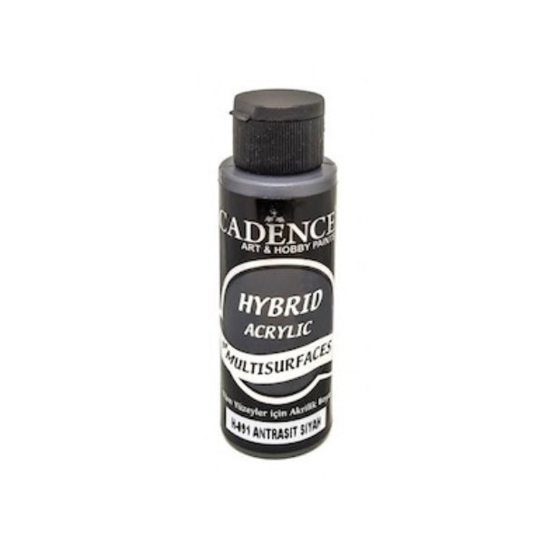 Pintura Acrilica Hybrid- Negro Antracita H091 (70 Ml) Cadence