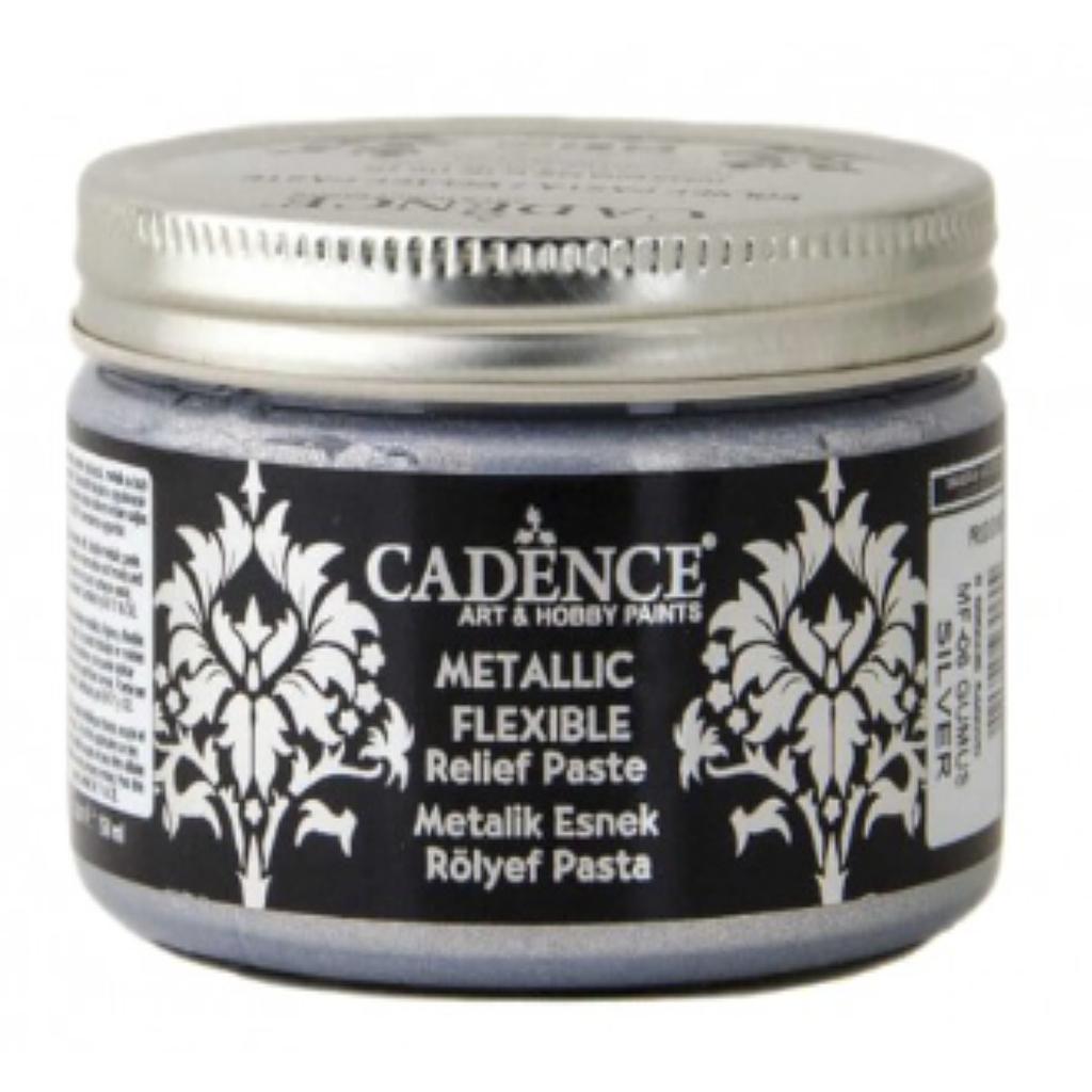 Pasta Flexible Metalica Silver - Cadence (150ml)