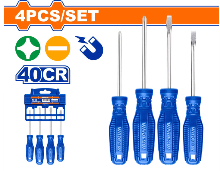 Set 04 Destornilladores 100mm WSS2204