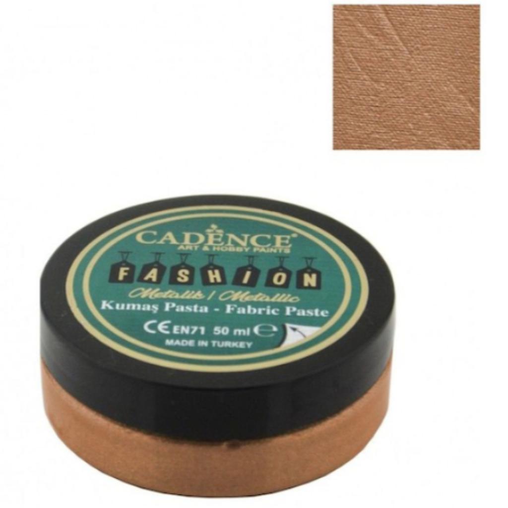 Pasta Textil Metalizada- Copper (50ml) - Cadence
