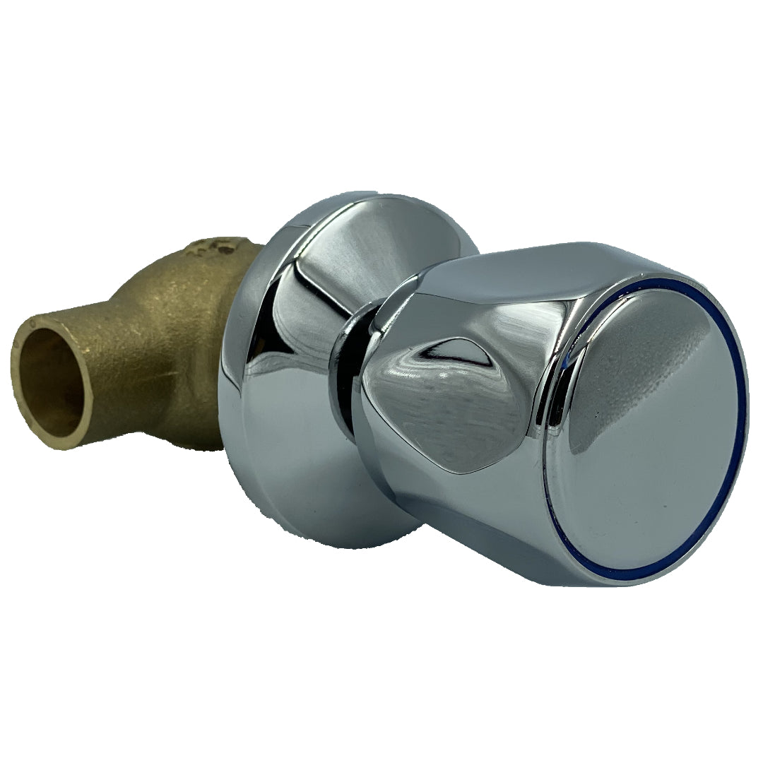 Llave Paso So Campana Cromada 3/4
