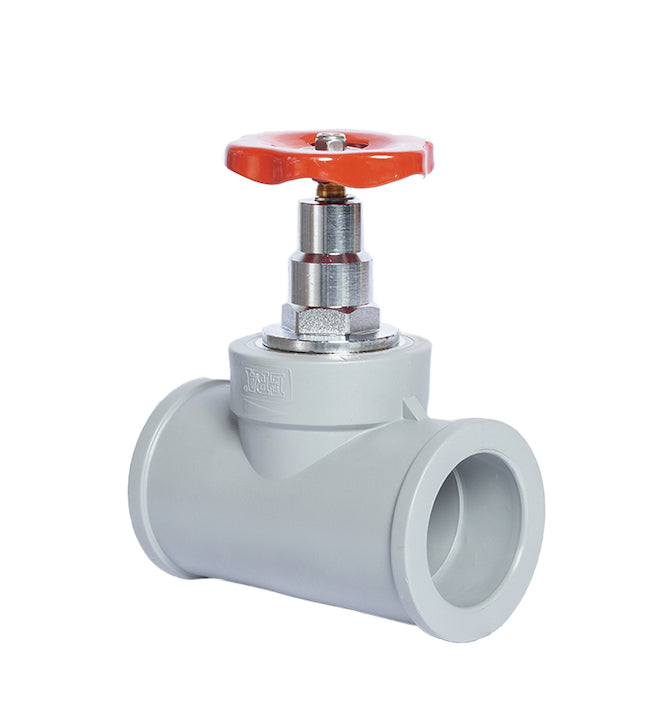 Válvula  Ppr Aluminio 63 - Llave De Paso (Gris - Era)
