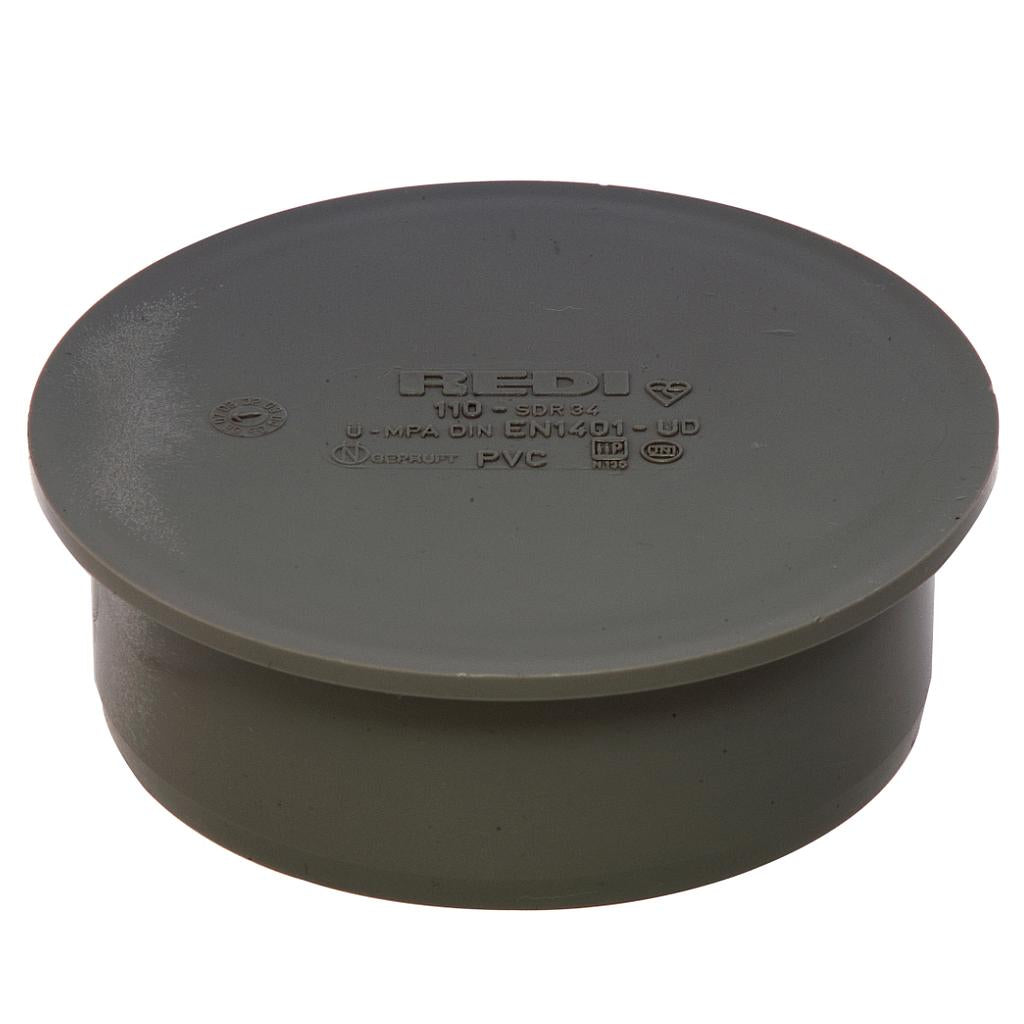 Tapa Insercion Sanitario 110 (Gris - Vinilit)