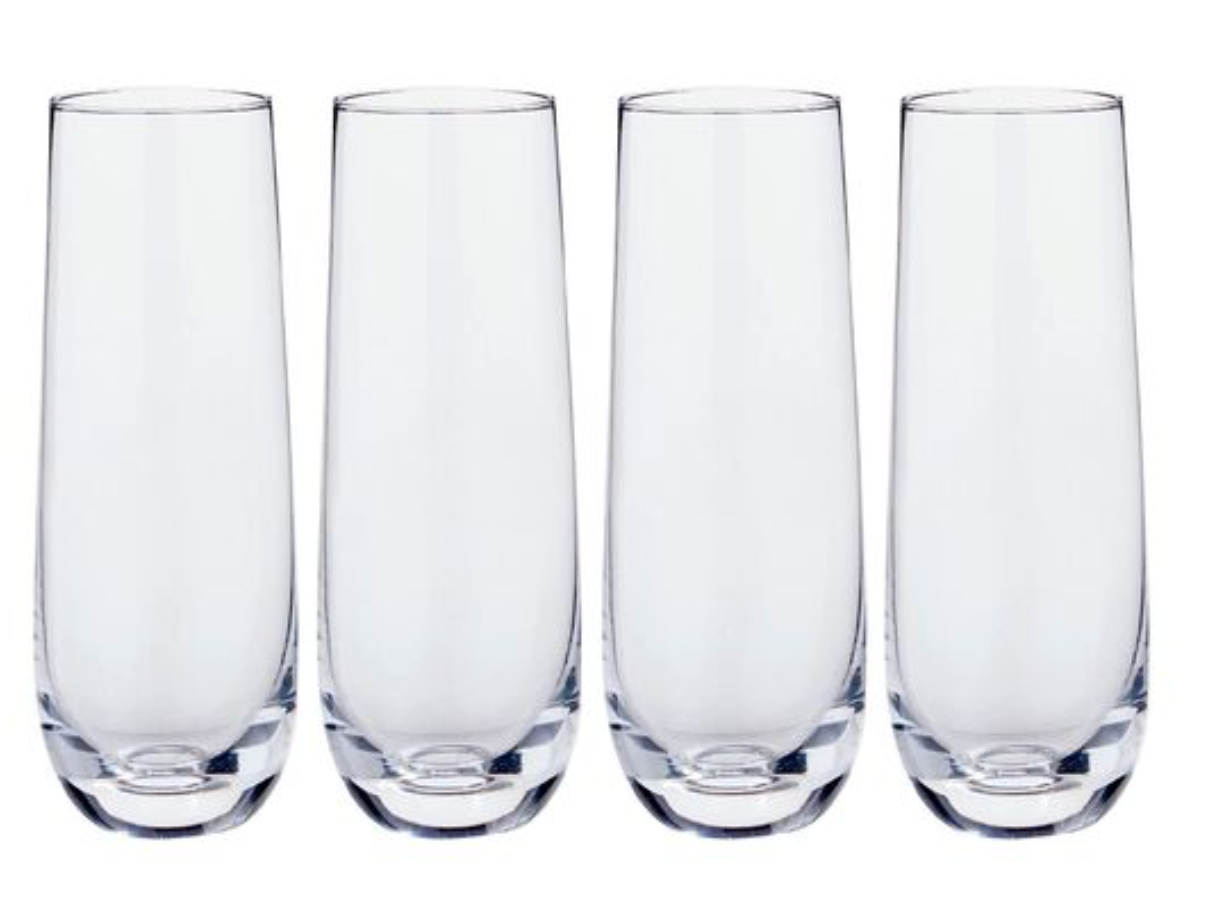 Set 4 Vasos Champagne Glasso