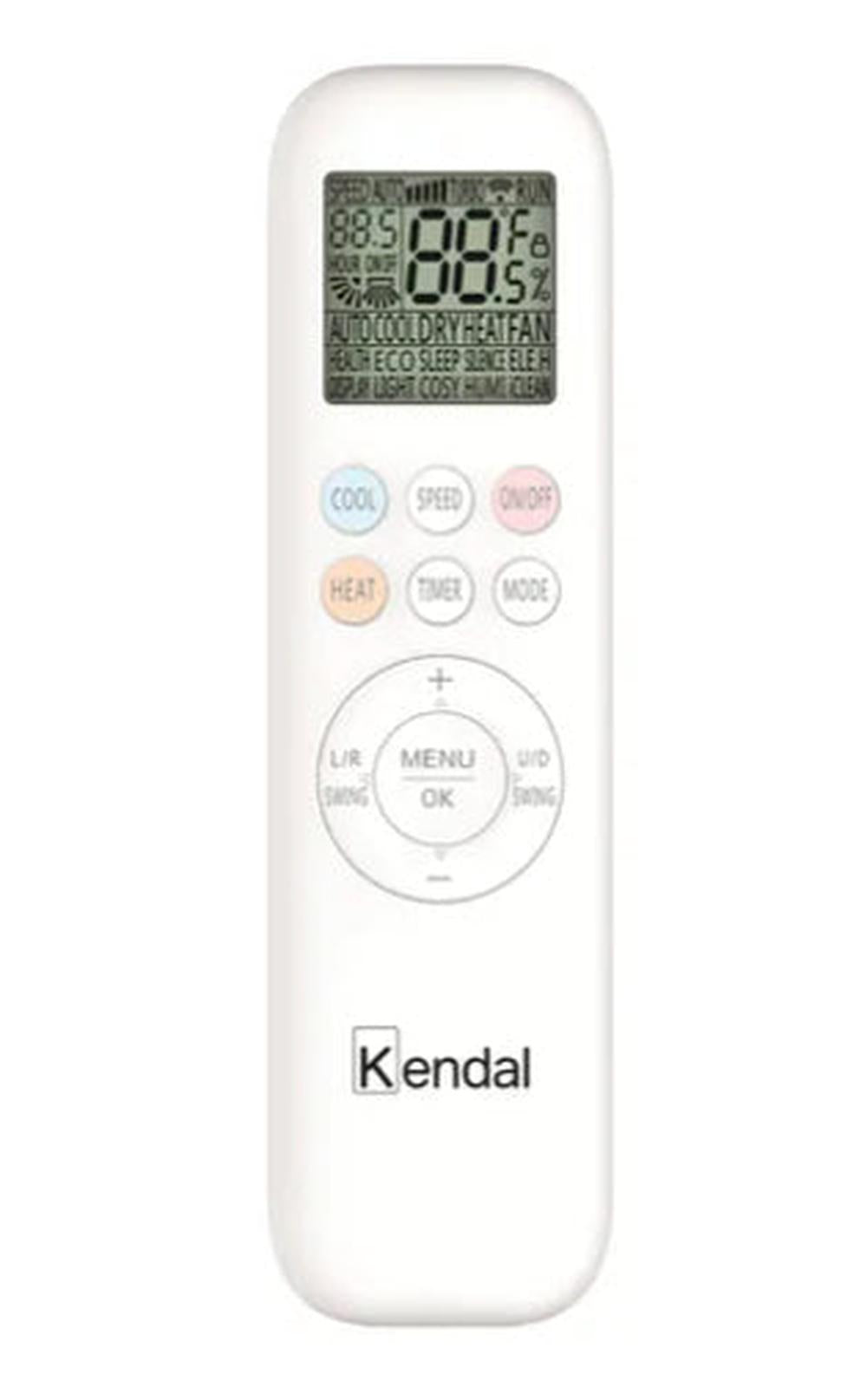 Aire Acondicionado 12000 Btu/Hr Split Muro Inverter Con Wifi R-32 Kendal